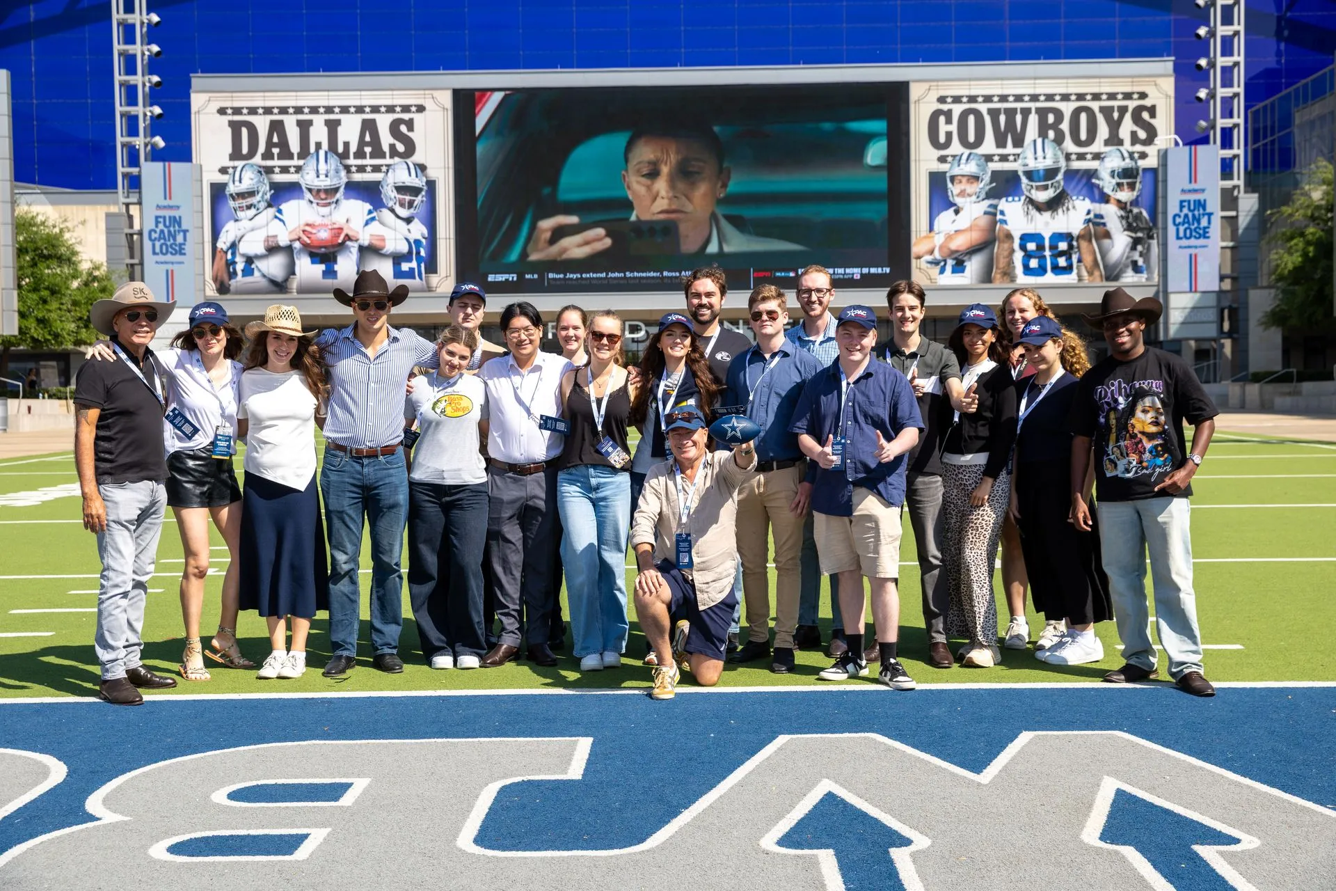 CPAC Global Explorers 2026 visiting the Dallas Cowboys